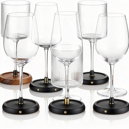 🍷 Premium Wooden Glass Storage Box A sophisticated home accessory designed to protect, display, and celebrate your favorite glassware collection
