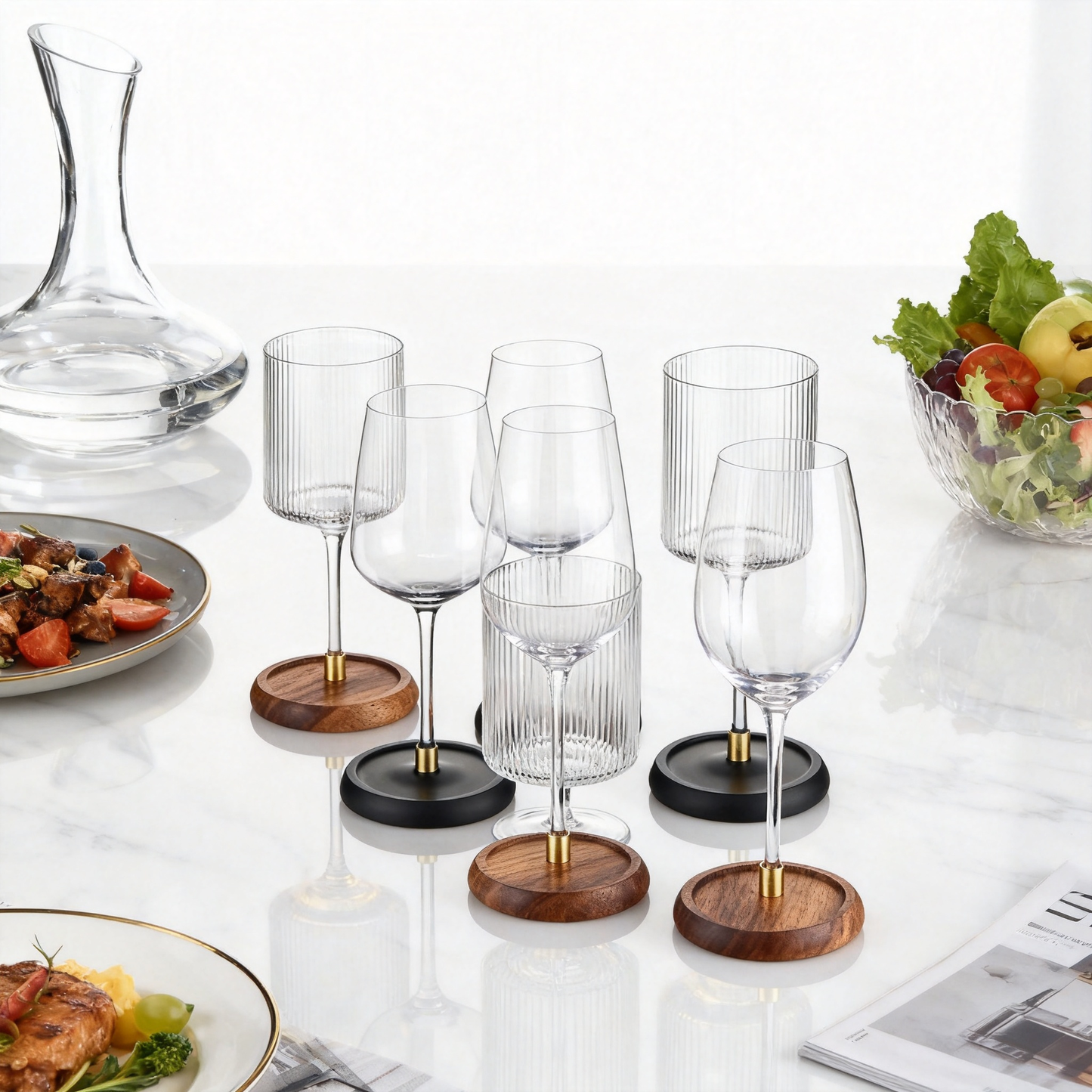 🍷 Premium Wooden Glass Storage Box A sophisticated home accessory designed to protect, display, and celebrate your favorite glassware collection