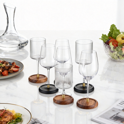🍷 Premium Wooden Glass Storage Box A sophisticated home accessory designed to protect, display, and celebrate your favorite glassware collection