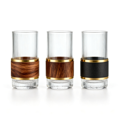 🥃 Crystal Clear Glass Cup Set Elevate everyday drinks with timeless design, elegant simplicity, and beautiful table presentation