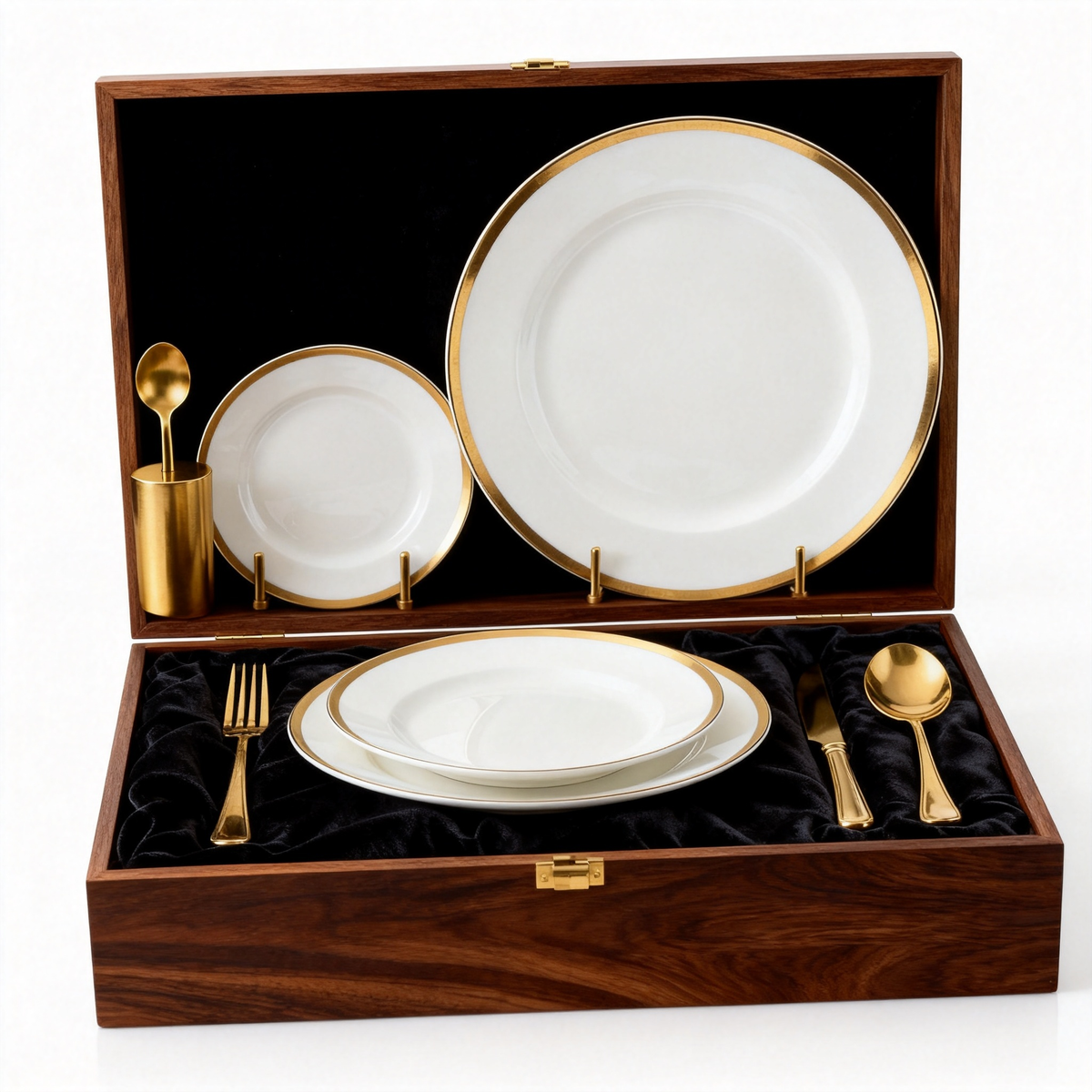 ☕ Elegant Wooden Coffee Cup & Serving Tray Set Premium Home Coffee Accessories Designed for Cozy Mornings and Beautiful Everyday Moments